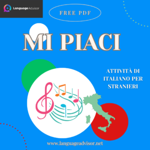 Italian as second language: Mi piaci