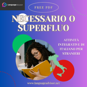 Italian as a second language: necessario o superfluo