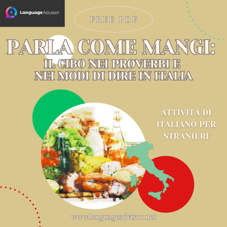Italian as second language: Parla come mangi
