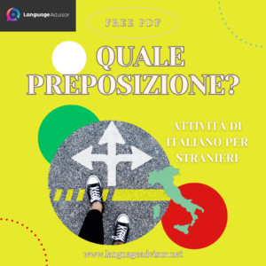 Italian as a second language: Quale preposizione?