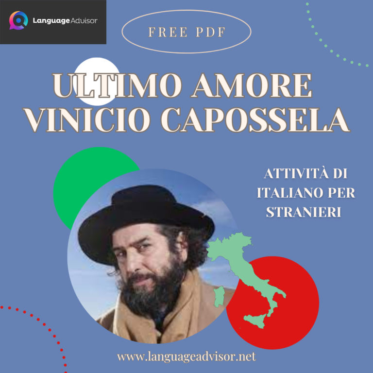 Italian as second language: Ultimo amore – Vinicio Capossela