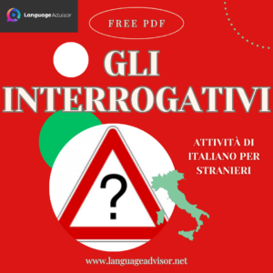 Italian as second language: Gli interrogativi