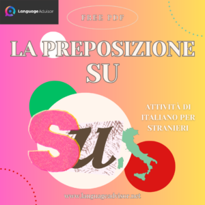 Italian as second language – La preposizione SU