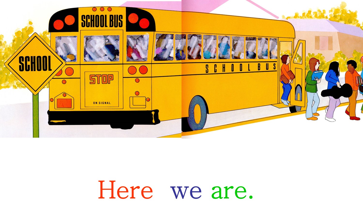 Children's book - School Bus - Language Advisor