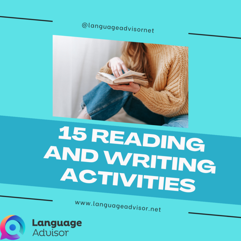15 Reading and Writing Activities