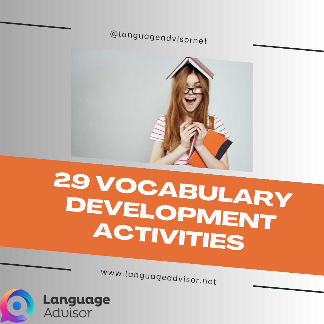 29 Vocabulary Development Activities