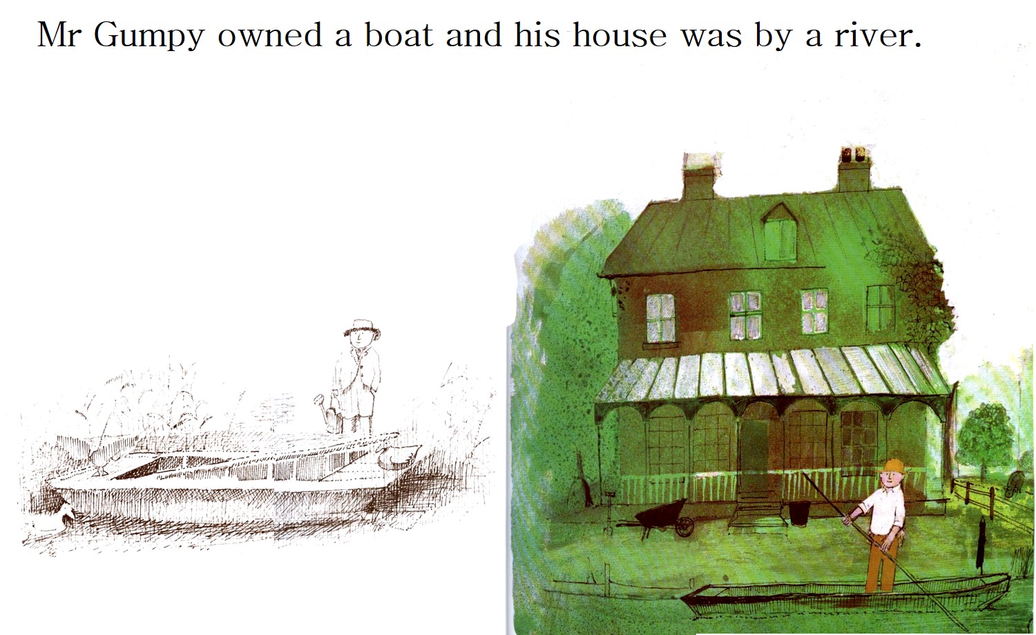 Children's book - Mr Grumpy Outing - Language Advisor