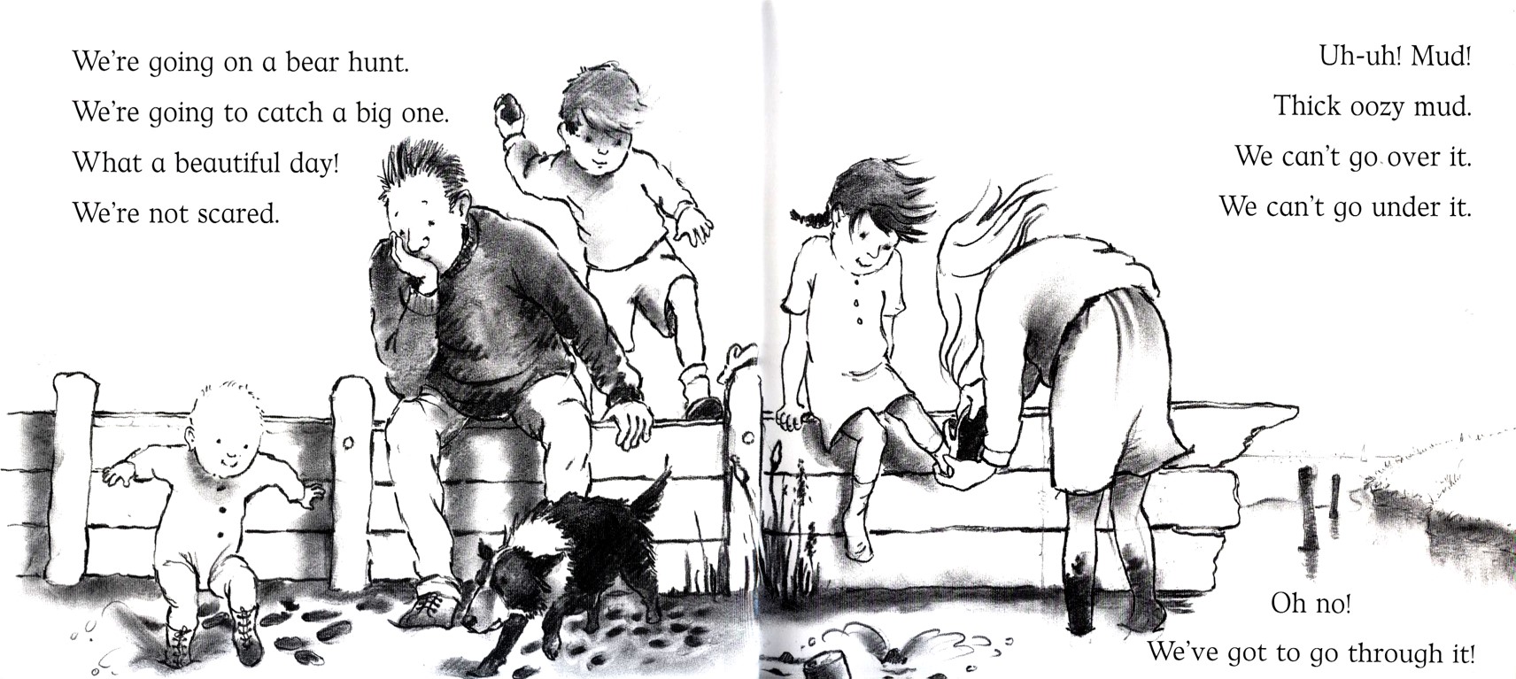 Children's book - We're Going on a Bear Hunt - Language Advisor