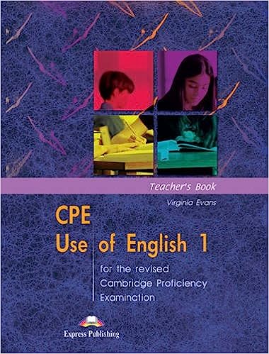 CPE Use of English for the Revised Cambridge Proficiency Examination 1