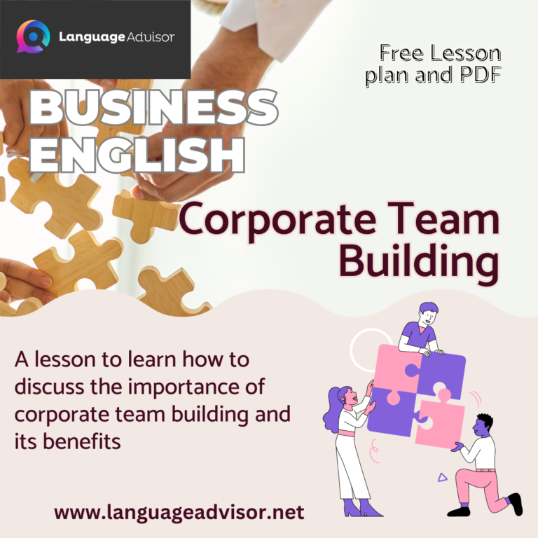 Business English Lesson: Corporate Team Building