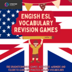 Engish ESL Vocabulary revision games