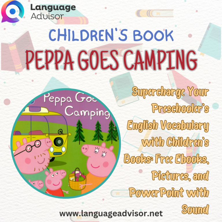 Children’s book – Peppa Goes Camping