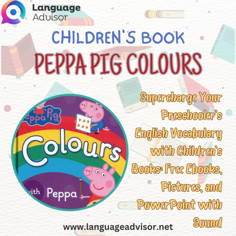 Children’s book – Peppa Pig Colours