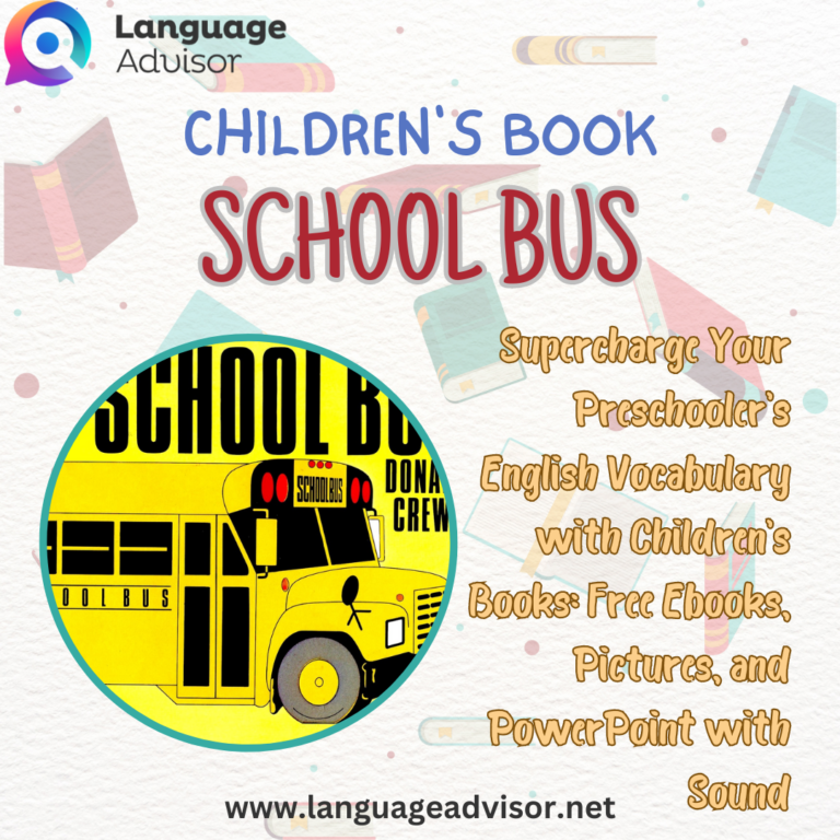 Children’s book – School Bus