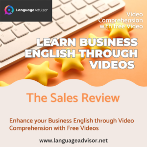 Learn Business English Through Videos – The Sales Review