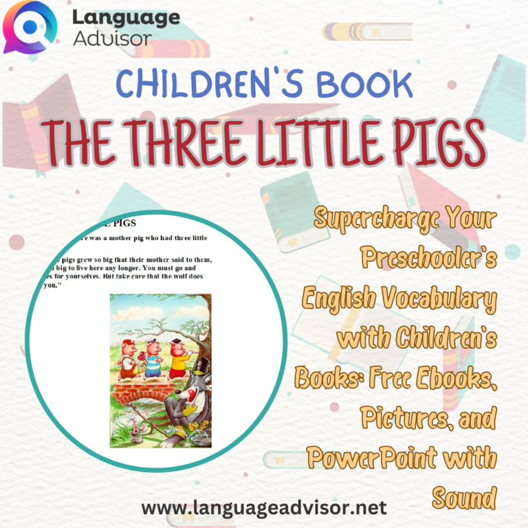 Children’s book – The Three Little Pigs