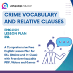 Crime Vocabulary and Relative Clauses