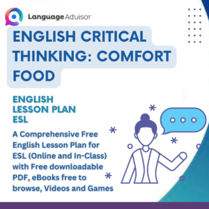 English Critical thinking: Comfort food – Lesson Plan for ESL