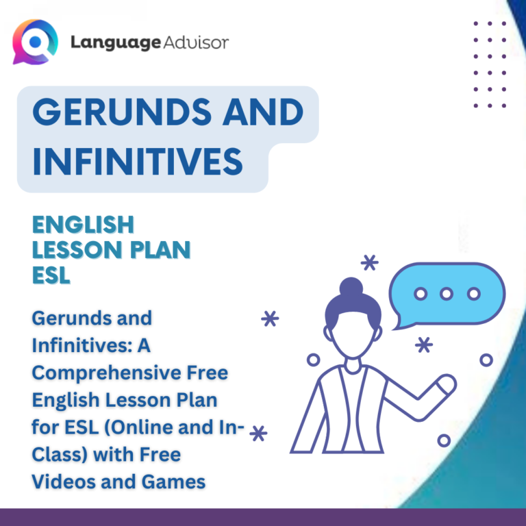 Gerunds and Infinitives – Lesson Plan for ESL