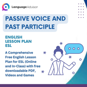 Passive voice and Past Participle – Lesson Plan for ESL