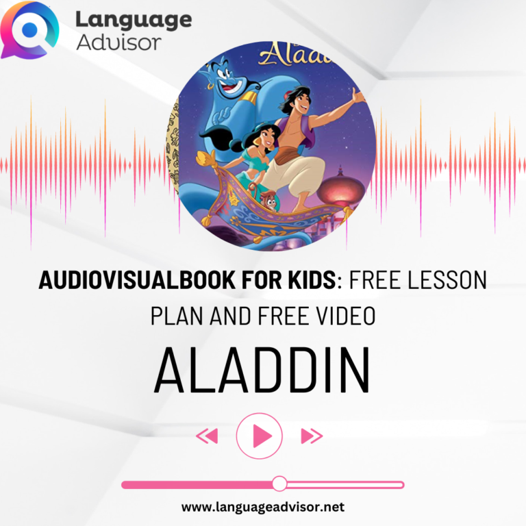 Audiovisual book for Kids: Aladdin
