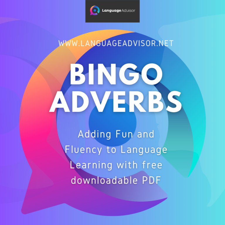 Bingo Adverbs