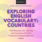 Exploring English Vocabulary Countries