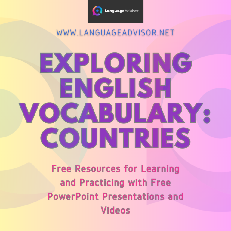 Exploring English Vocabulary: Countries