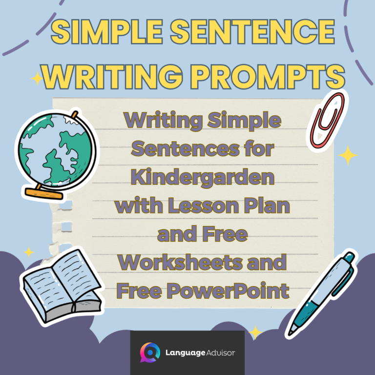 Simple Sentence Writing Prompts