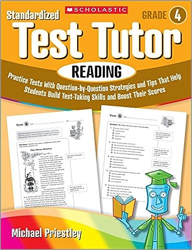Standardized Test Tutor Reading Grade 4