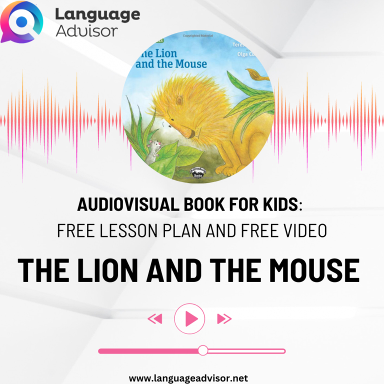 Audiovisual Book for Kids: The Lion and the Mouse