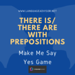 There is There are with Prepositions