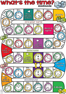 Time Traveler’s Quest: What’s the Time? Board Game