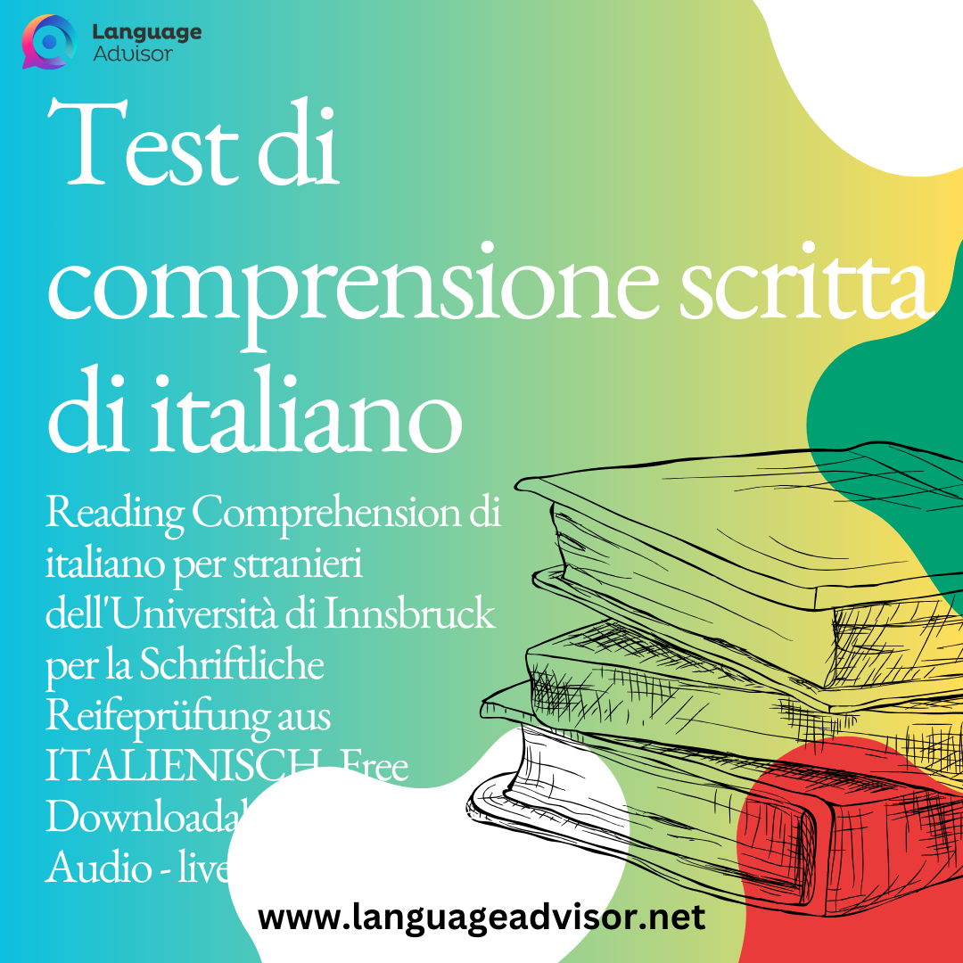 Test di comprensione scritta di italiano