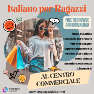 Italiano per Ragazzi – AL CENTRO COMMERCIALE