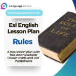 Esl English Lesson Plan Rules