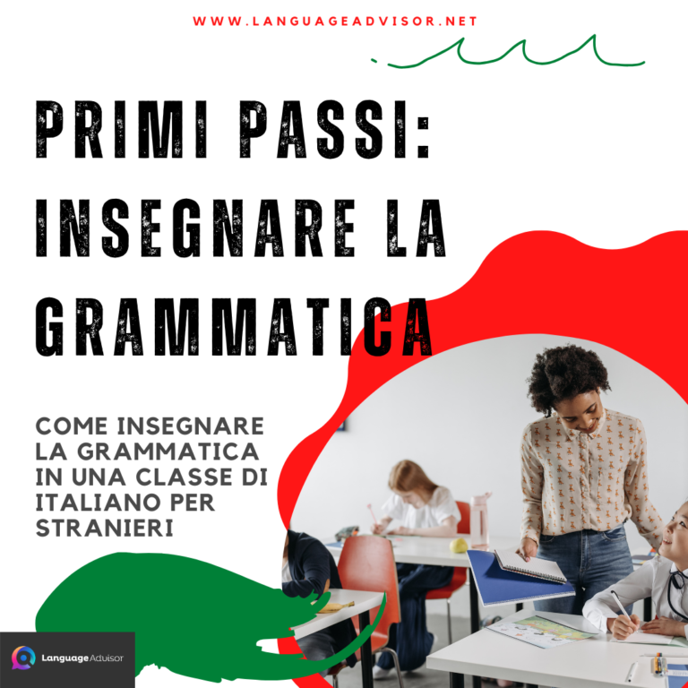 Primi passi: Insegnare la grammatica
