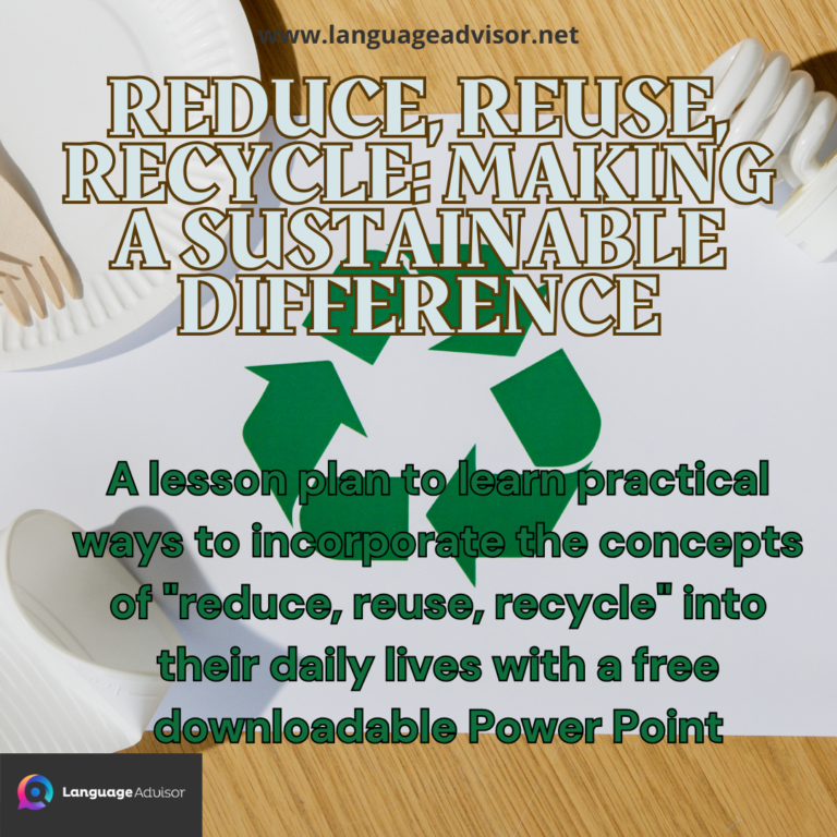 Reduce, Reuse, Recycle: Making a Sustainable Difference