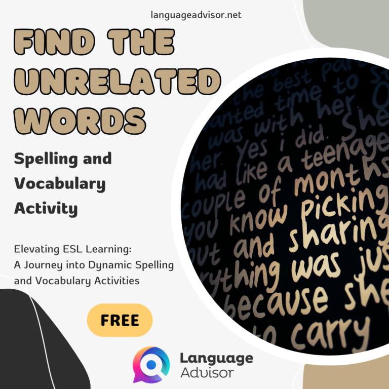 FIND THE UNRELATED WORDS
