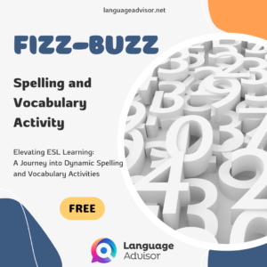 FIZZ-BUZZ – Spelling and Vocabulary Activity