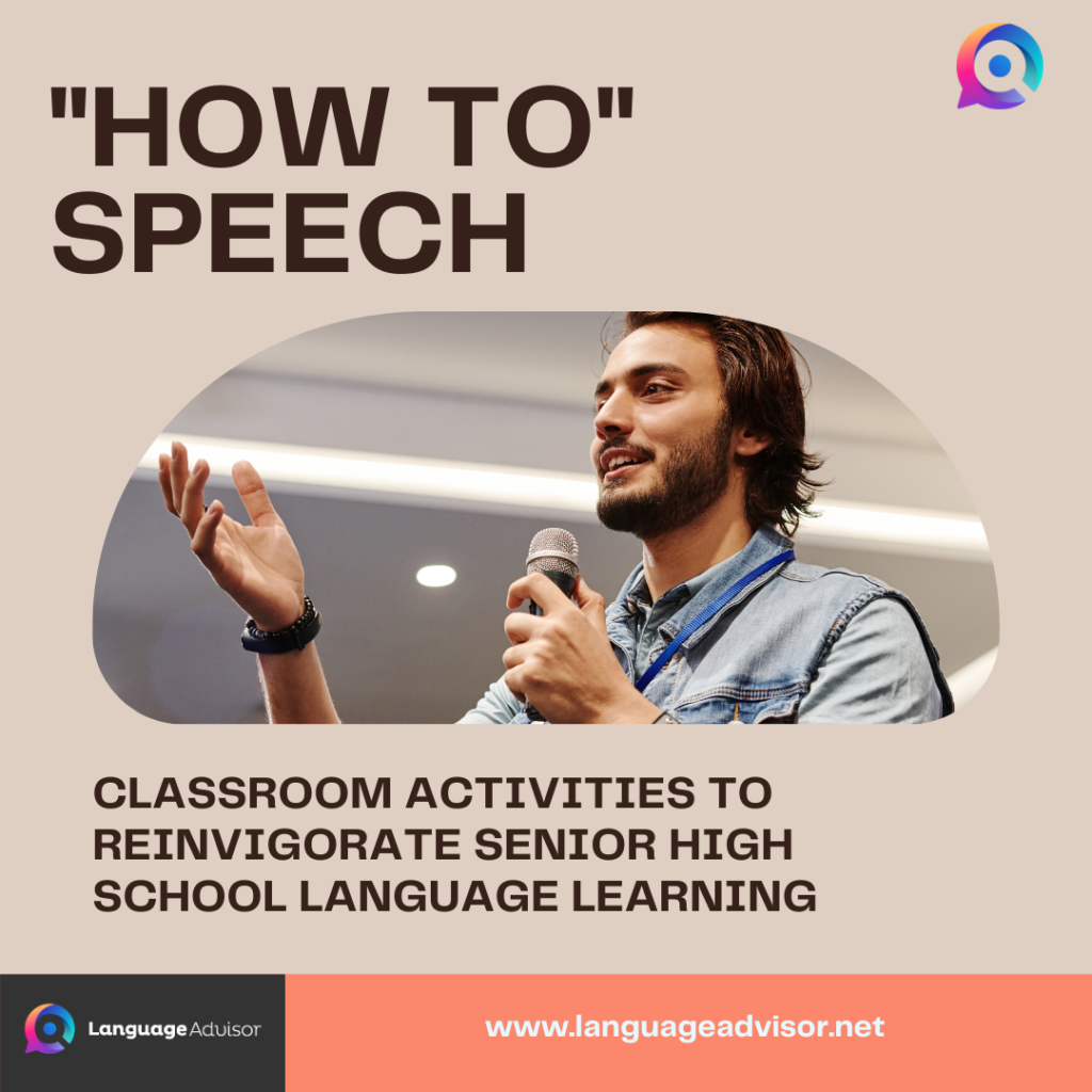"HOW TO" SPEECH