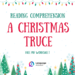 The Unseen Gift: A Christmas Truce Reading Comprehension - Free PDF Worksheet
