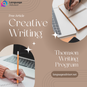 Creative Writing – Thomson Writing Program