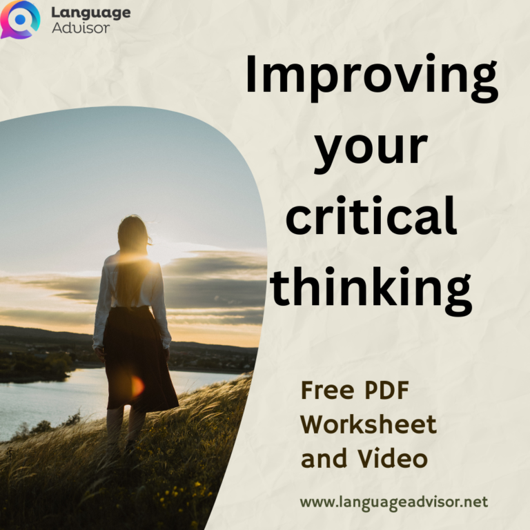 Improving your critical thinking