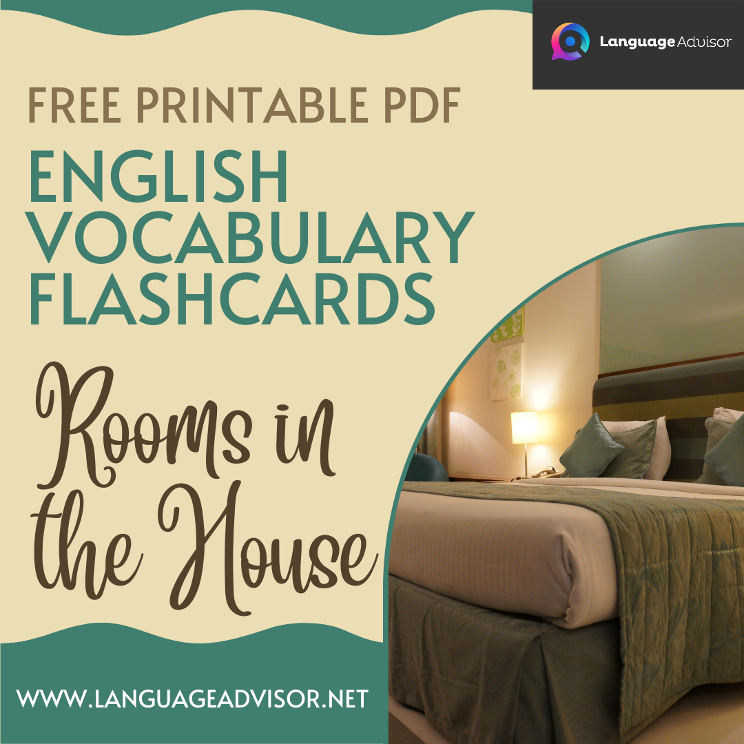 Rooms in a House – ESL Flashcards