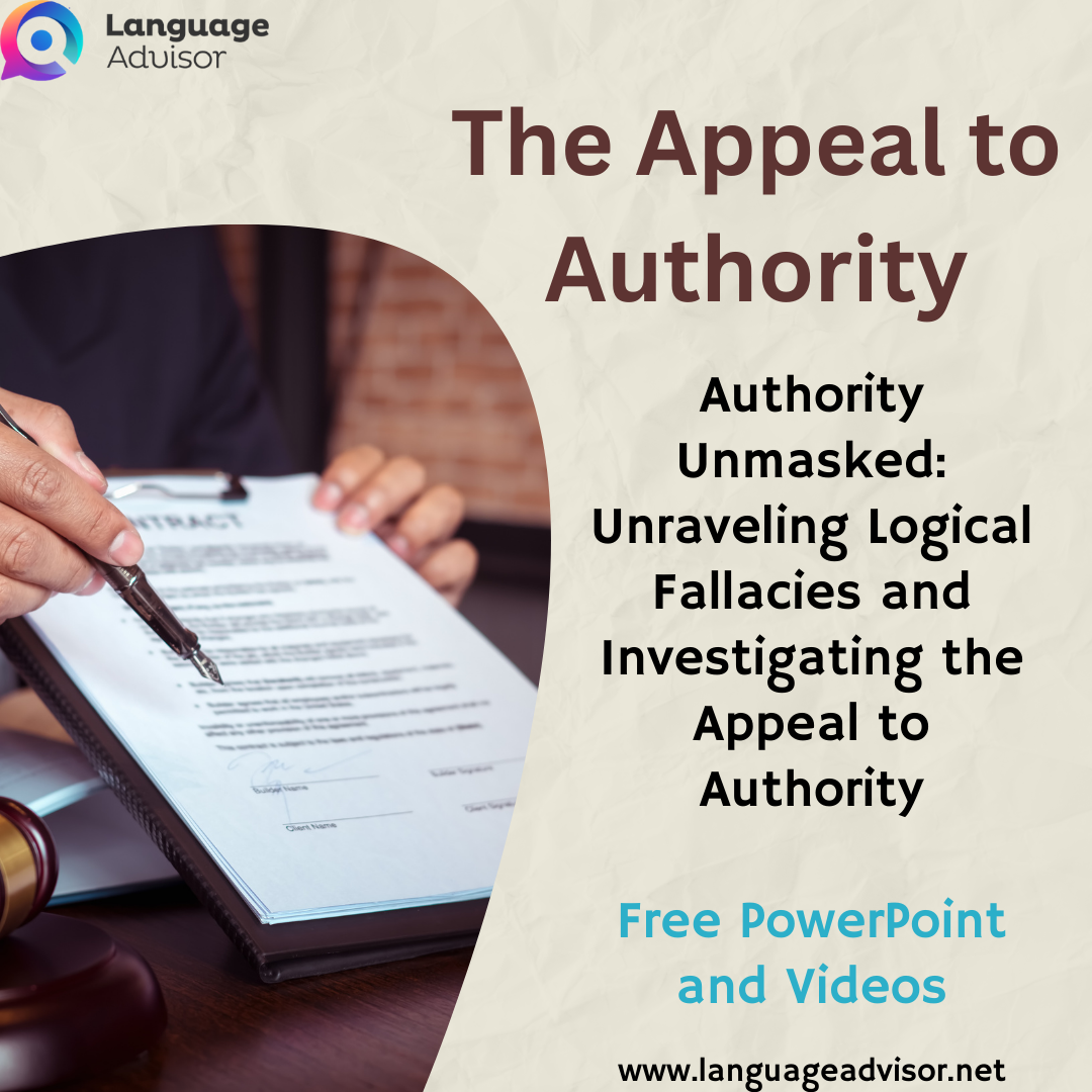 The Appeal to Authority