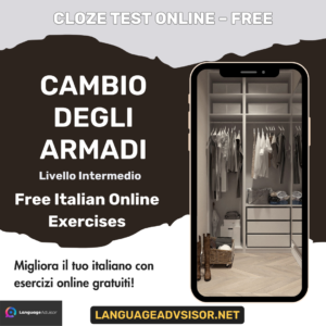 Cambio degli armadi – Free Italian Cloze