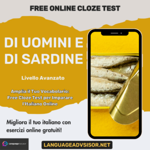 Di uomini e di sardine – Free Cloze Test