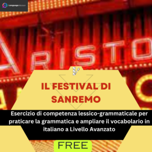 Il festival di Sanremo – Scelta Multipla