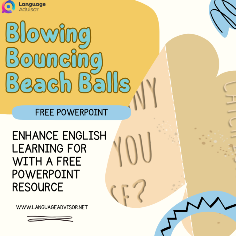 Blowing Bouncing Beach Balls